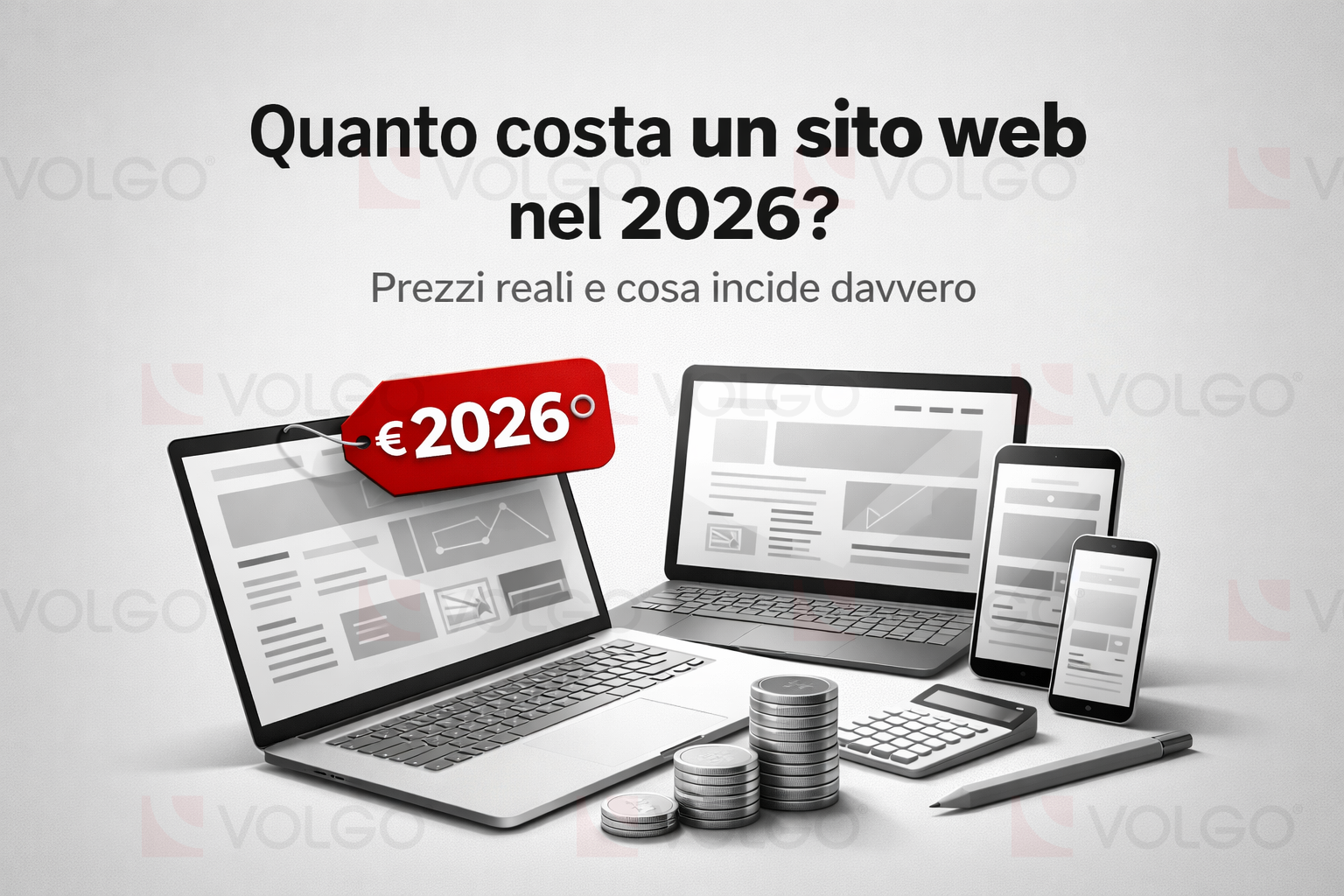 Quanto costa un sito web nel 2026? Prezzi reali e cosa incide davvero